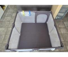 Dripex Baby Playpen for Babies and Toddlers, Small, 124 x 124 cm, Dark Grey - Image 2