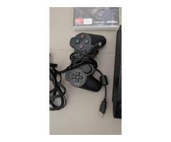 PlayStation 3 Slim Bundle (Black) + Controller, Cables & 4 Games - Image 4