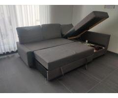 Ikea sofa cum bed three seater ( L shape )with storage - Image 4